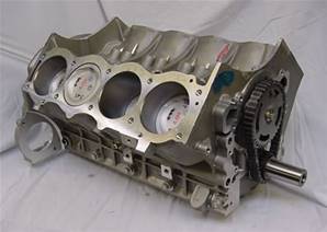 3.9V8 Short Engine - Reman Ductile liners - COU