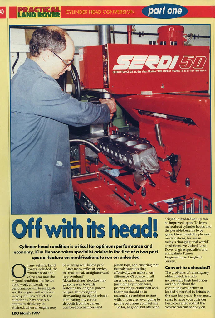 LRO March & April 1997 - Off with its head!