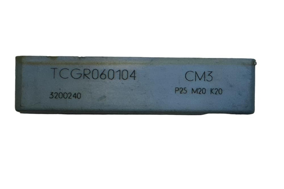 TCGR060104   CM3 Carbide Turning Insert