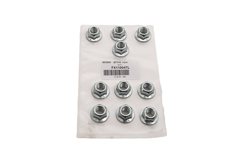 FX110047L Flanged Nut  M10