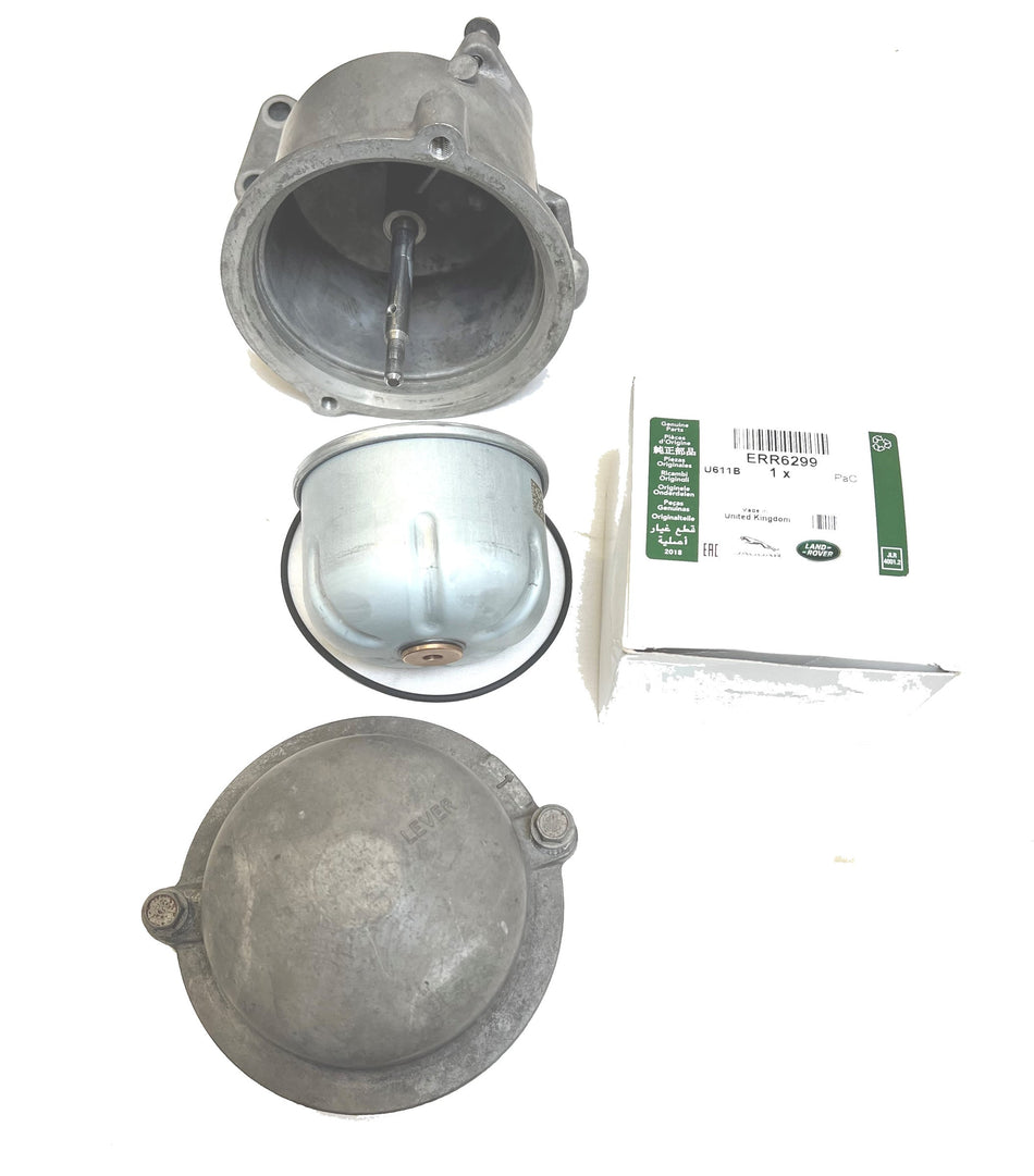 LPD100010  Centrifuge Oil Cooler - used Inc New LR Filter